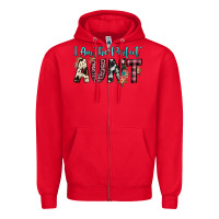 Red i am perfect aunt Zipper Hoodie - JahusDesignShop
