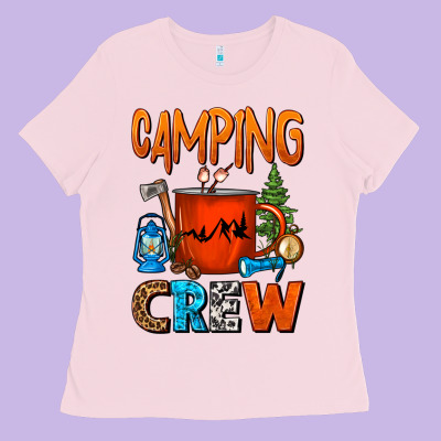 Camping Crew Camper Coffee Mug Ladies Tee Designed By Fadigitalartstudio