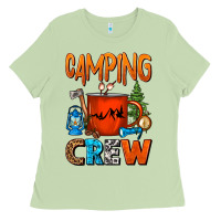 Matcha camping crew camper coffee mug Ladies Tee - FaDigitalArtStudio