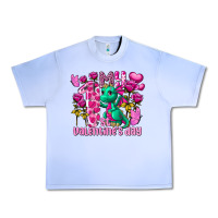 Grape Ice my first valentine's day dragon Urban Heavy Tee - FaDigitalArtStudio