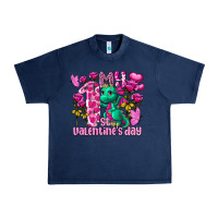 Navy my first valentine's day dragon Urban Heavy Tee - FaDigitalArtStudio