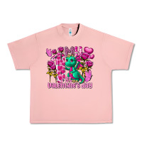 Salmon my first valentine's day dragon Urban Heavy Tee - FaDigitalArtStudio