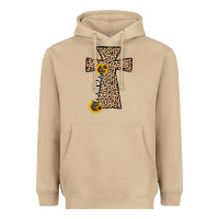 Mushroom he is risen leopard cross Heavyweight Hoodie - JahusDesignShop
