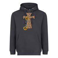 Smoke he is risen leopard cross Heavyweight Hoodie - JahusDesignShop