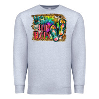 Heather Grey life is better in flip flops Premium Sweatshirt - JahusDesignShop