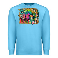 Ocean Blue life is better in flip flops Premium Sweatshirt - JahusDesignShop