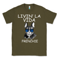 Livin' La Vida Frenchie Classic Tee | Teevron