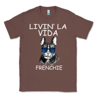 Chestnut Livin' la vida Frenchie Classic Tee - Bettercallsaul