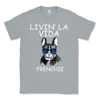 Heather Grey Livin' la vida Frenchie Classic Tee - Bettercallsaul