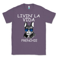 Lavender Livin' la vida Frenchie Classic Tee - Bettercallsaul