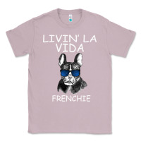 Lilac Livin' la vida Frenchie Classic Tee - Bettercallsaul