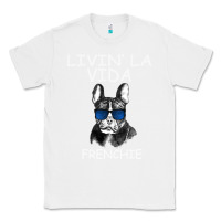 White Livin' la vida Frenchie Classic Tee - Bettercallsaul