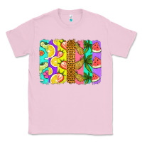 Bubblegum Pink summer brushstroke Classic Tee - Jasminsmagicworld