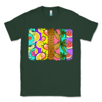 Sports Green summer brushstroke Classic Tee - Jasminsmagicworld