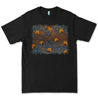 Black tooled leather fall background Premium Tee - RanaPortraitStore