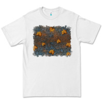 White tooled leather fall background Premium Tee - RanaPortraitStore