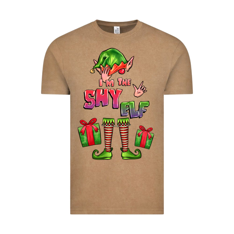 Im The Shy Elf Elf Vintage Tee by FaDigitalArtStudio | Teevron