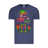 Vintage Denim im the shy elf elf Vintage Tee - FaDigitalArtStudio