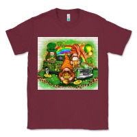 Burgundy St. Patrick's Day gnomies with truck tumbler Classic Tee - HowdyJamesFarm