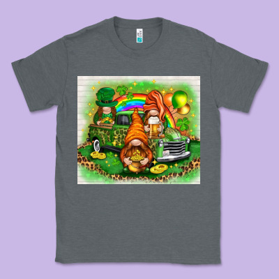 St. Patrick's Day Gnomies With Truck Tumbler Classic Tee Designed By Howdyjamesfarm
