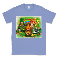 Colony Blue St. Patrick's Day gnomies with truck tumbler Classic Tee - HowdyJamesFarm