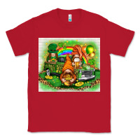 Red St. Patrick's Day gnomies with truck tumbler Classic Tee - HowdyJamesFarm