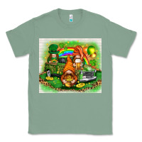 Sage St. Patrick's Day gnomies with truck tumbler Classic Tee - HowdyJamesFarm