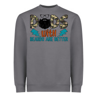 Storm dads with beards are better Heavyweight Sweatshirt - JahusDesignShop