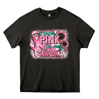 Asphalt i wear pink for my grandma Heavy Core Tee - CowGirlArtShop