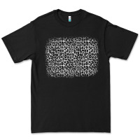 Black grey leopard background Premium Tee - OliviaCreatesArt