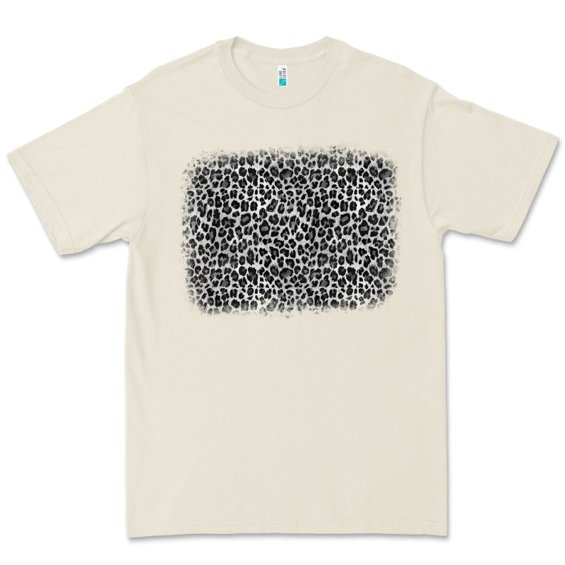 Grey Leopard Background Premium Tee by OliviaCreatesArt | Teevron