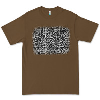 Cacao grey leopard background Premium Tee - OliviaCreatesArt