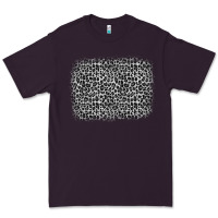 Plum grey leopard background Premium Tee - OliviaCreatesArt