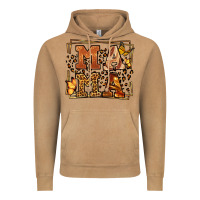 Vintage Camel Melanin leopard frame mama Mother's Day Vintage Hoodie - LillyAllenDesigns