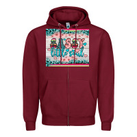 Burgundy sassy little soul Zipper Hoodie - JahusDesignShop
