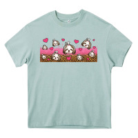 Arona shih tzu dogs libbey glass Heavy Core Tee - Jasminsmagicworld