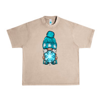 French Oak winter gnome with snowflake Urban Heavy Tee - BundleAndBundleShop