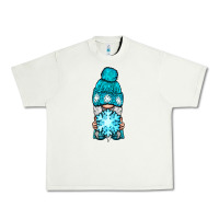 Pistachio winter gnome with snowflake Urban Heavy Tee - BundleAndBundleShop