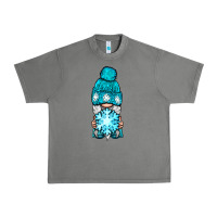 Tornado winter gnome with snowflake Urban Heavy Tee - BundleAndBundleShop