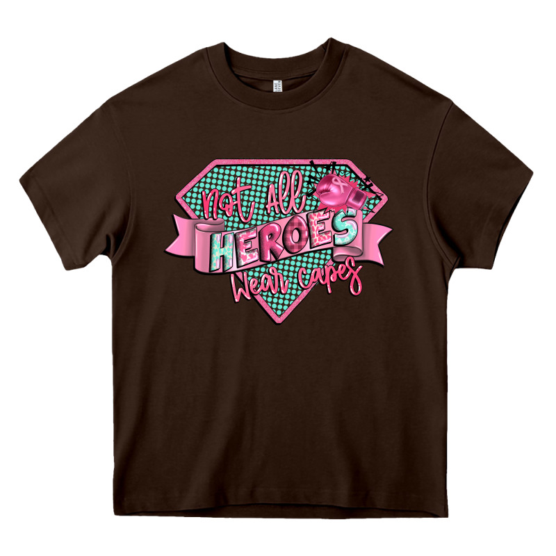 Not All Heroes Wear Capes Heavy Core Tee by CowGirlArtShop | Teevron