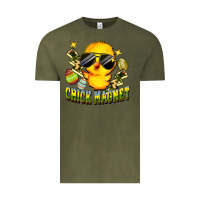 Vintage Olive chick magnet Vintage Tee - FaDigitalArtStudio
