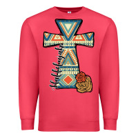 Cardinal halleluljah aztec cross Premium Sweatshirt - JahusDesignShop
