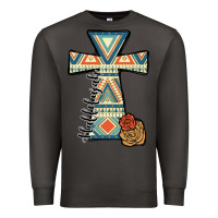 Smoke halleluljah aztec cross Premium Sweatshirt - JahusDesignShop
