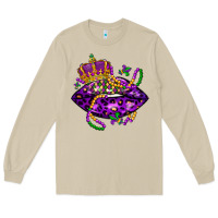 Mushroom mardi gras lips Long Sleeve Tee - LillyAllenDesigns