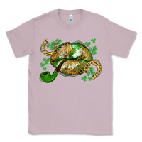 Lilac St. Patrick's Day lips Classic Tee - CowGirlArtShop
