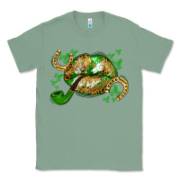 Sage St. Patrick's Day lips Classic Tee - CowGirlArtShop