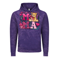 Cloud Purple Western Valentines Day Mama Mother's Day Vintage Hoodie - LillyAllenDesigns