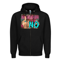 Black hahahaha no leopard cowhide Zipper Hoodie - JahusDesignShop