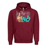 Burgundy hahahaha no leopard cowhide Zipper Hoodie - JahusDesignShop