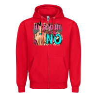 Red hahahaha no leopard cowhide Zipper Hoodie - JahusDesignShop
